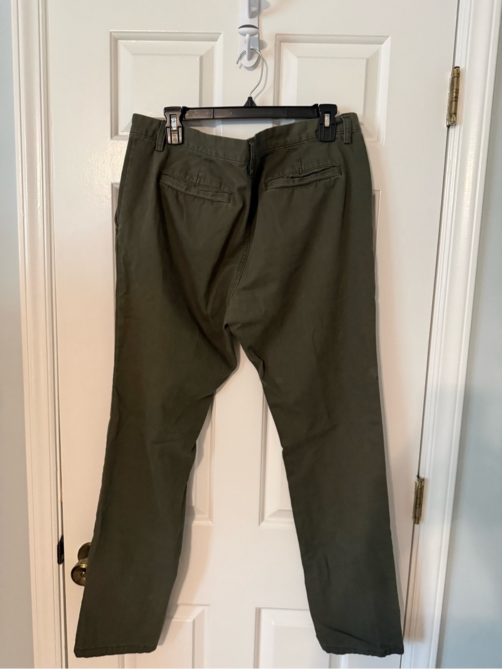 Old Navy Men's Olive Green Casual Chino Pants